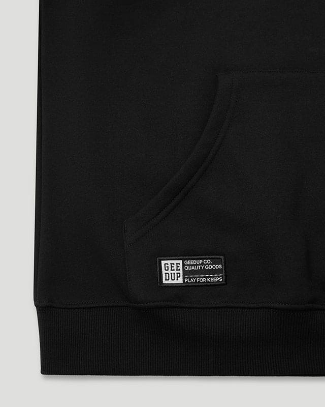 Team Logo Hoodie Black/Dusty Pink