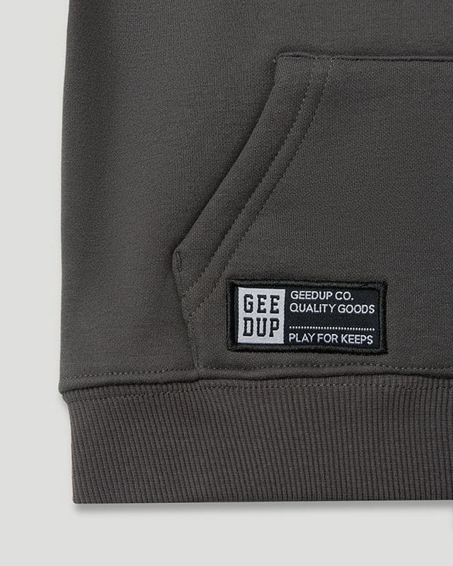 Team Logo Tracksuit Asphalt Grey Kids