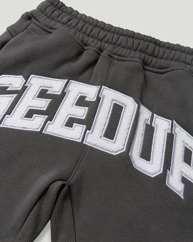 Team Logo Tracksuit Asphalt Grey Kids
