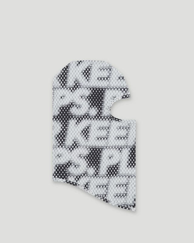 PFK Static Puffer Jacket Multi Black/Grey + Ski Mask