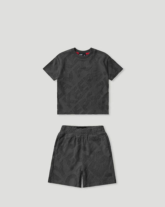 PFK Jacquard Kids Set Charcoal